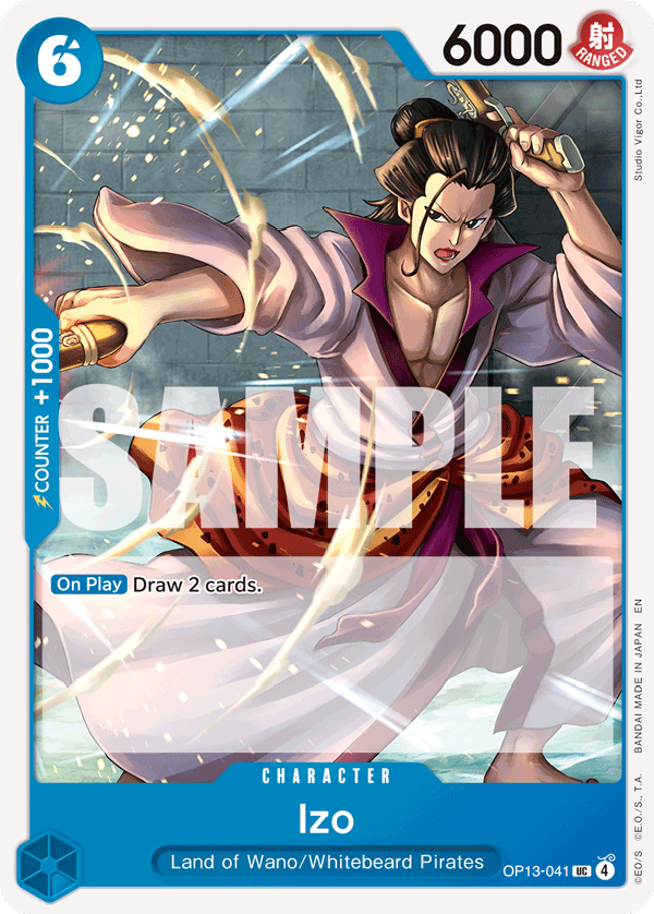 Izo One Piece card