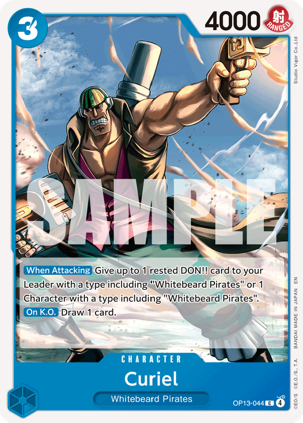 Curiel One Piece card