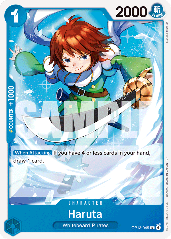 Haruta One Piece card