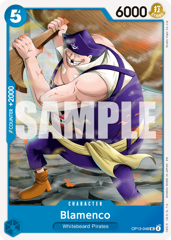 Blamenco One Piece card