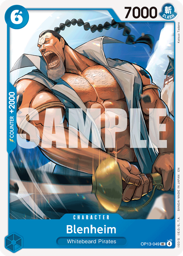 Blenheim One Piece card