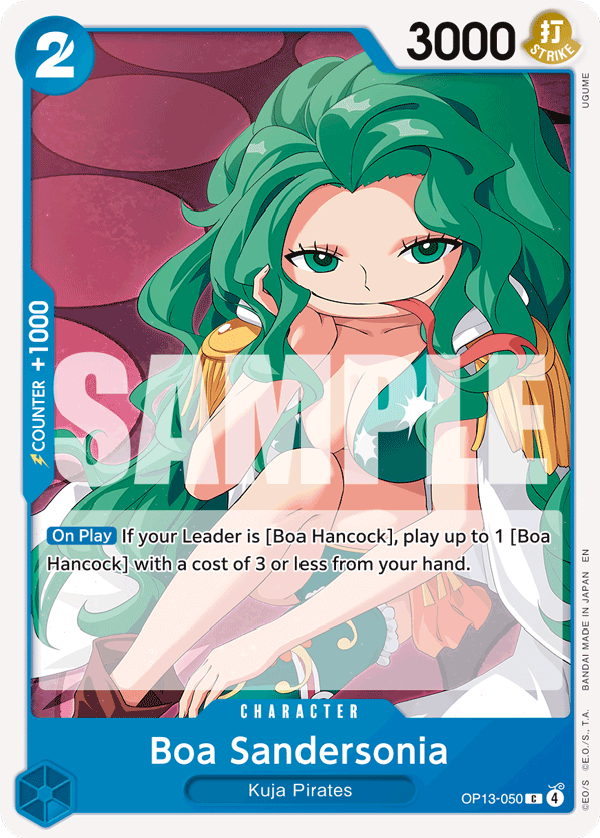 Boa Sandersonia One Piece card