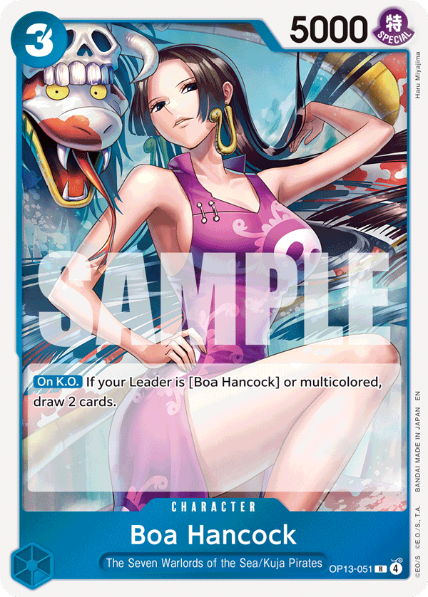 Boa Hancock One Piece card