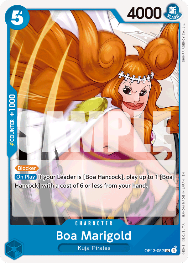 Boa Marigold One Piece card