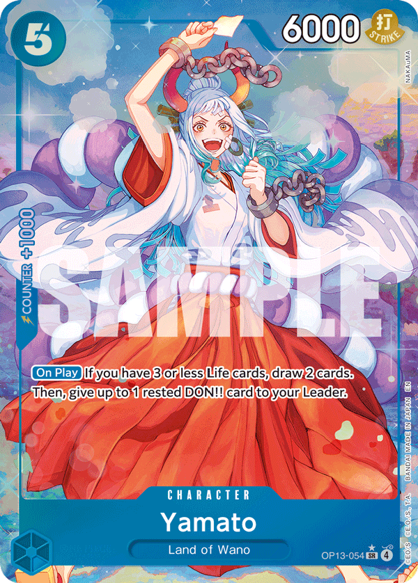 Yamato One Piece card