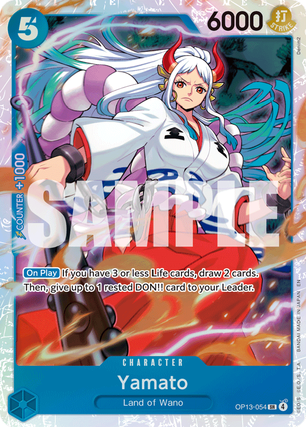 Yamato One Piece card