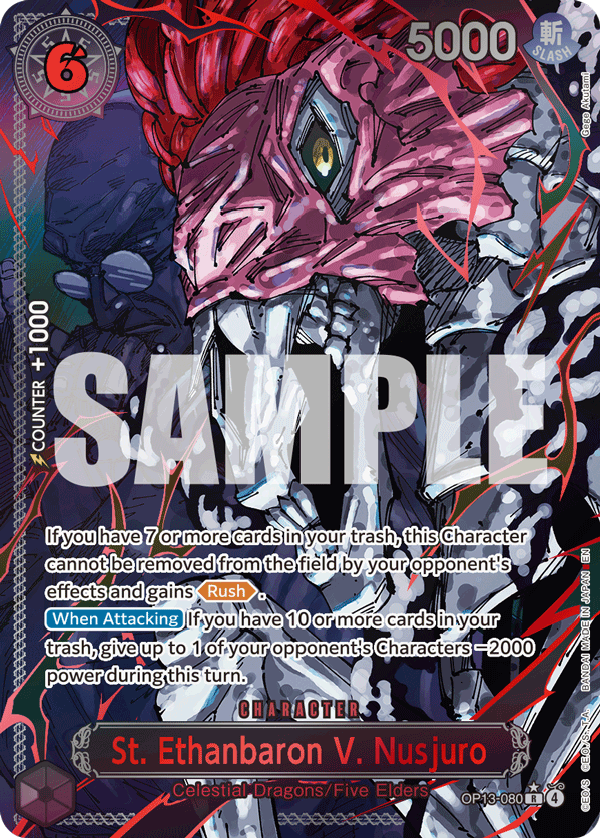 St. Ethanbaron V. Nusjuro One Piece card