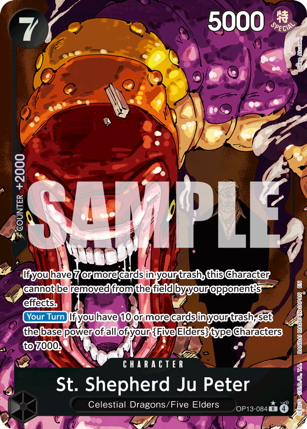 St. Shepherd Ju Peter One Piece card