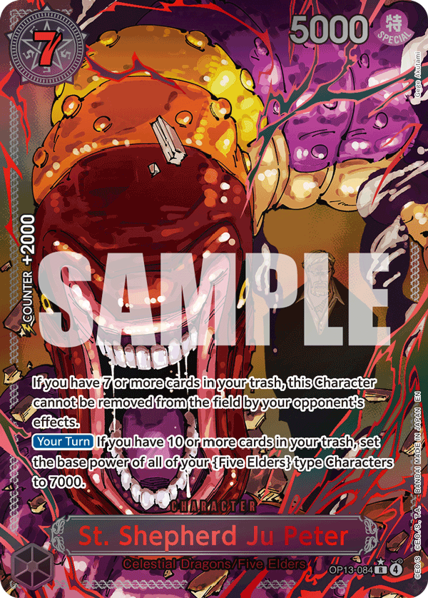 St. Shepherd Ju Peter One Piece card