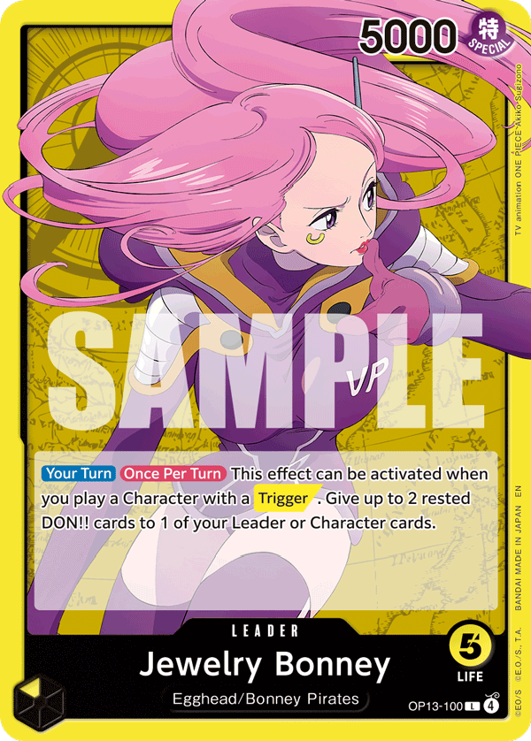 Jewelry Bonney One Piece card