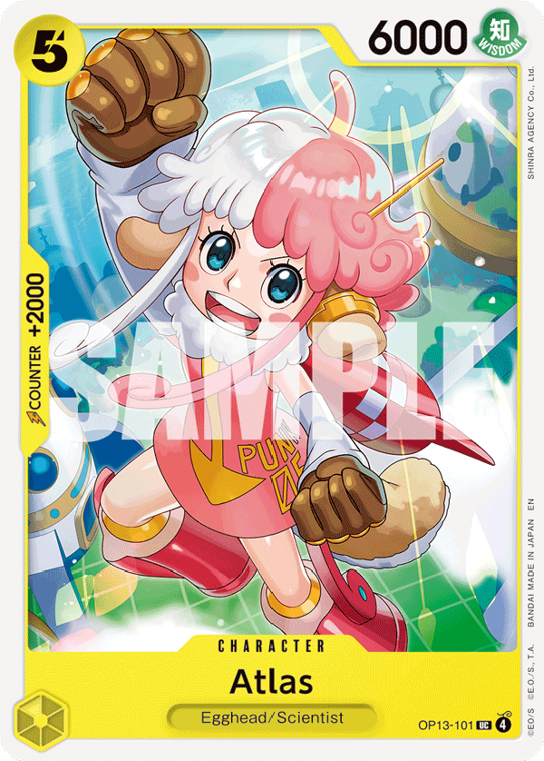 Atlas One Piece card