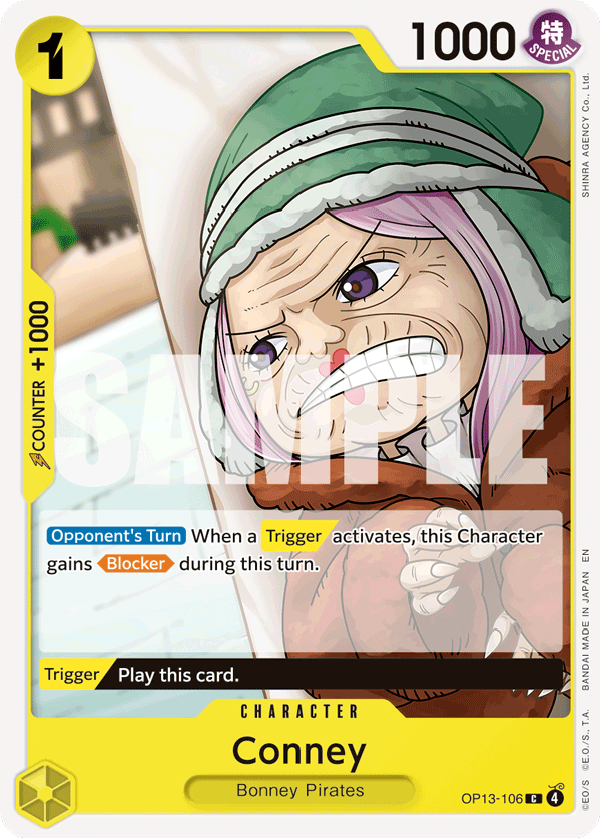 Conney One Piece card