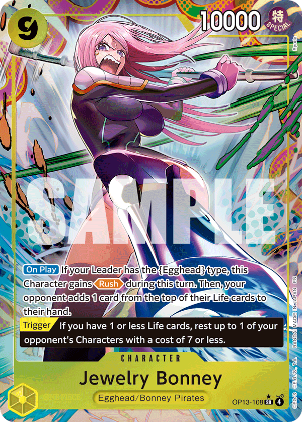 Jewelry Bonney One Piece card