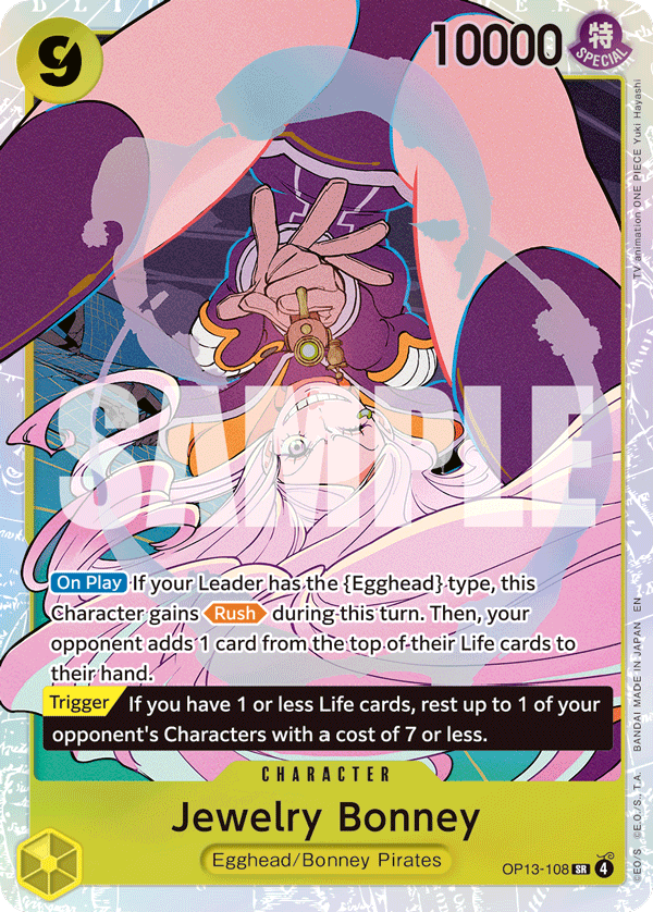 Jewelry Bonney One Piece card
