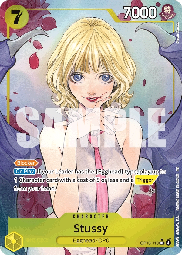 Stussy One Piece card