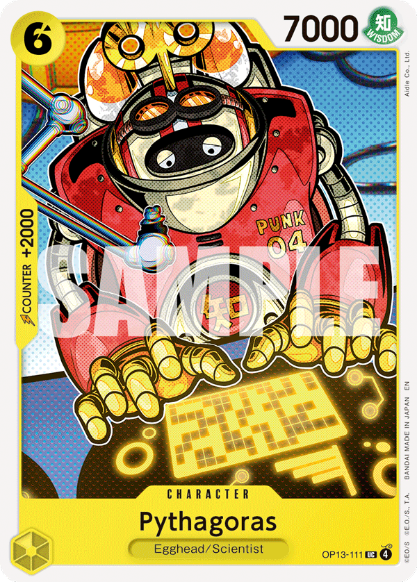 Pythagoras One Piece card