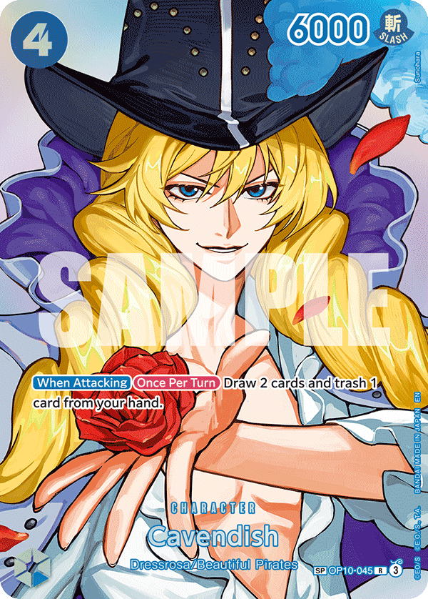 Cavendish One Piece card