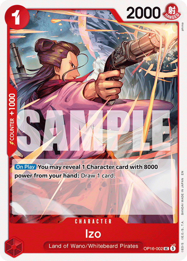 Izo One Piece card