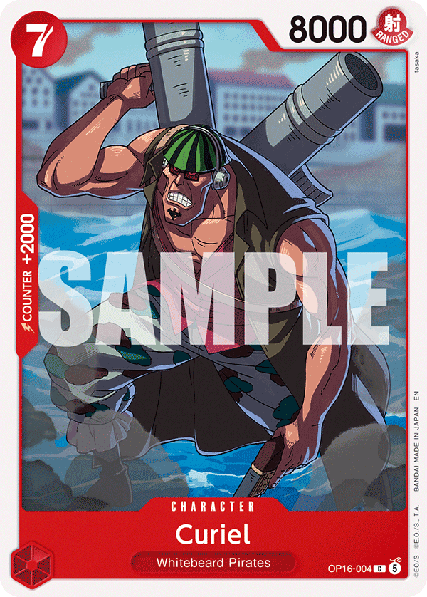 Curiel One Piece card