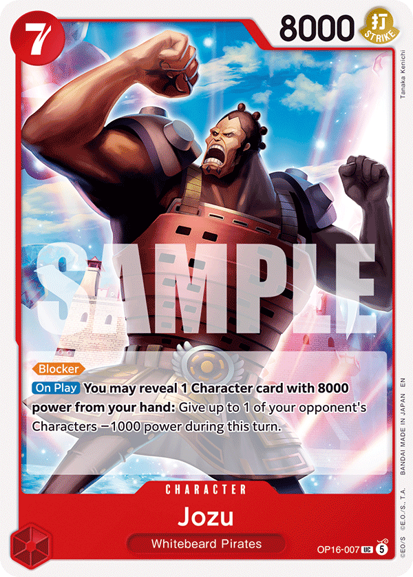 Jozu One Piece card