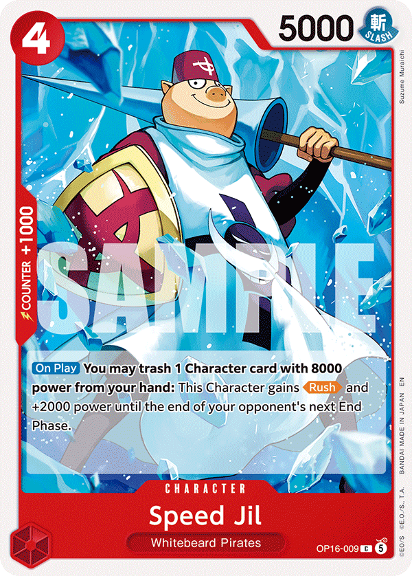 Speed Jil One Piece card