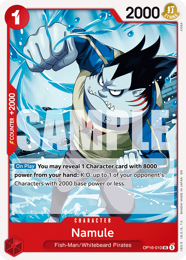 Namule One Piece card
