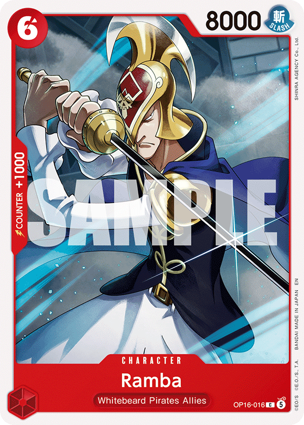 Ramba One Piece card