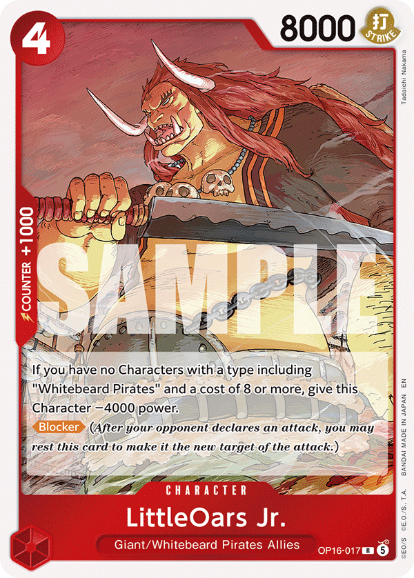 LittleOars Jr. One Piece card