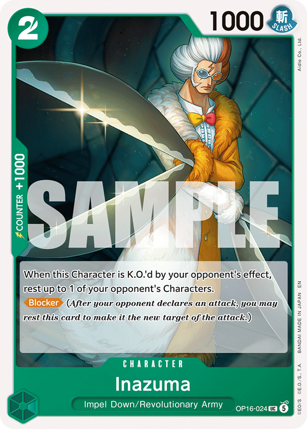 Inazuma One Piece card