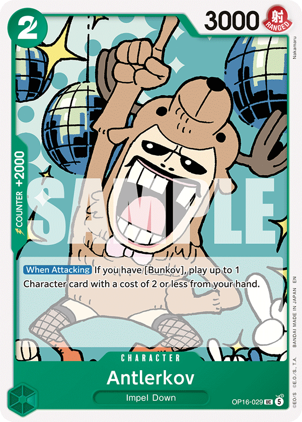 Antlerkov One Piece card