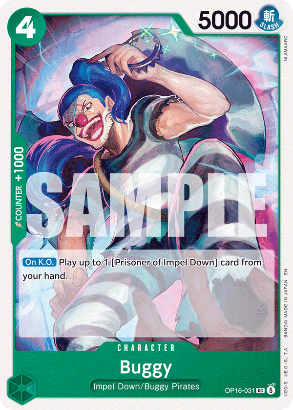 Buggy One Piece card