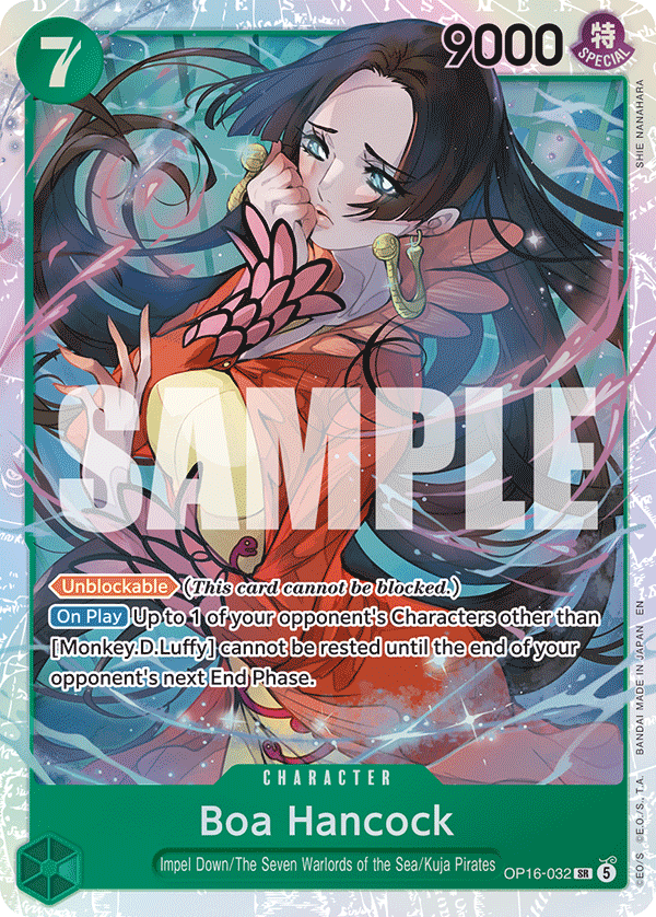 Boa Hancock One Piece card