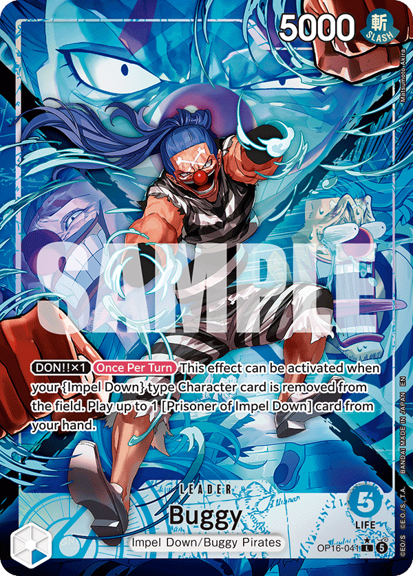 Buggy One Piece card