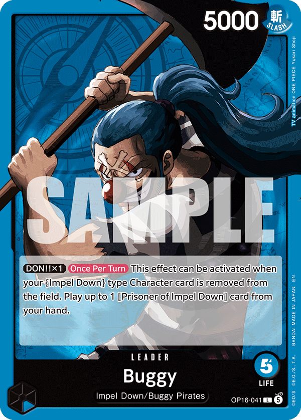 Buggy One Piece card