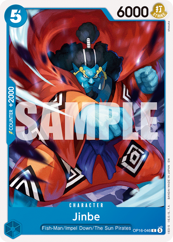Jinbe One Piece card