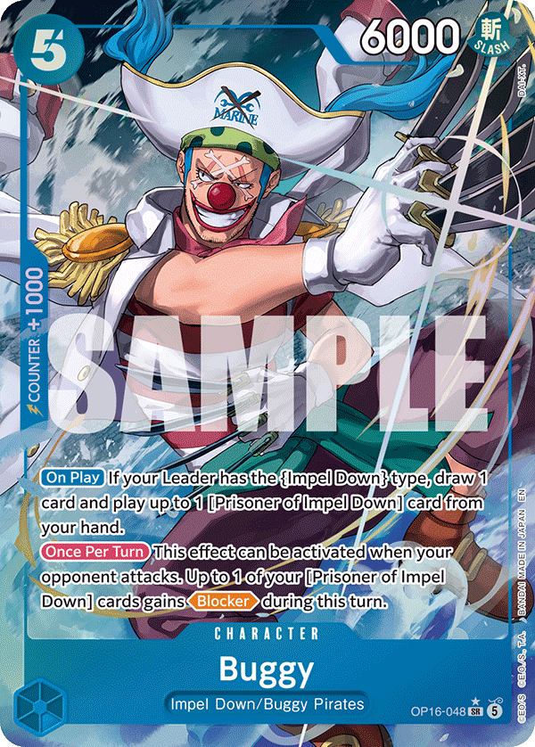 Buggy One Piece card