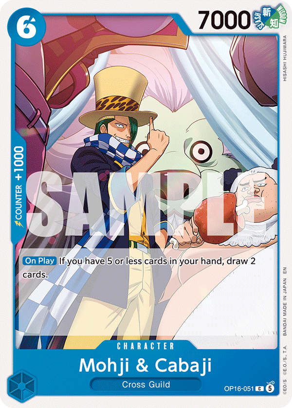 Mohji & Cabaji One Piece card