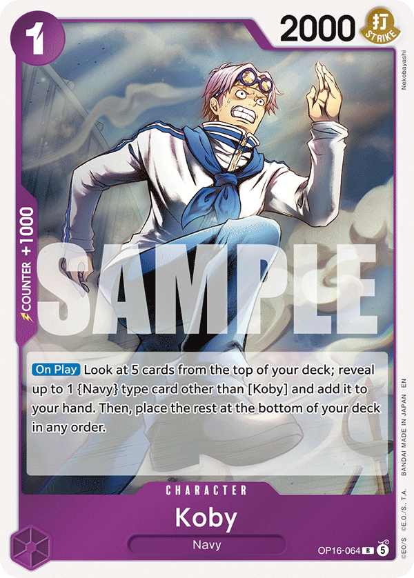 Koby One Piece card