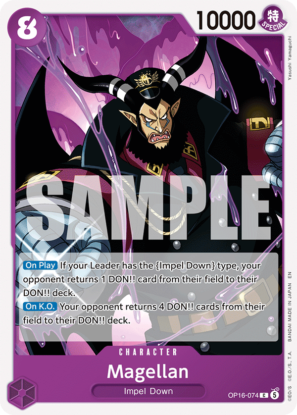 Magellan One Piece card