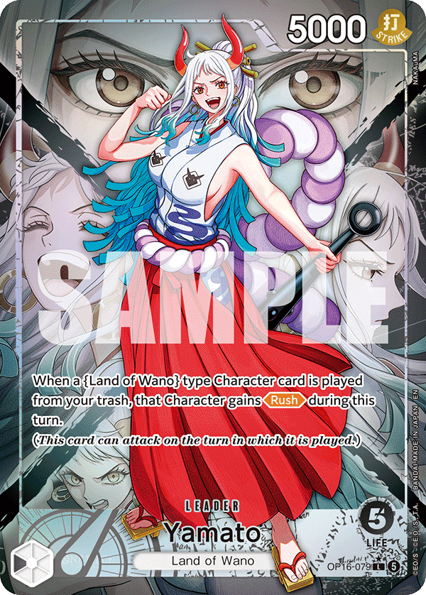 Yamato One Piece card