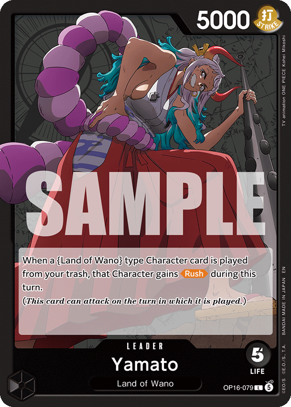 Yamato One Piece card