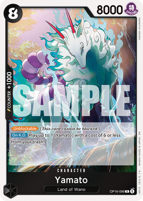 Yamato One Piece card