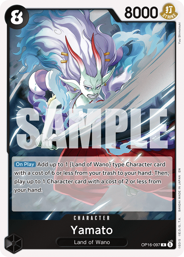 Yamato One Piece card