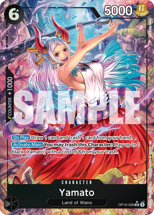 Yamato One Piece card