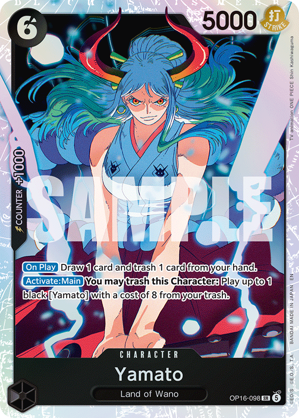 Yamato One Piece card