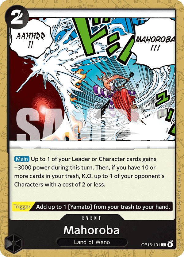 Mahoroba One Piece card