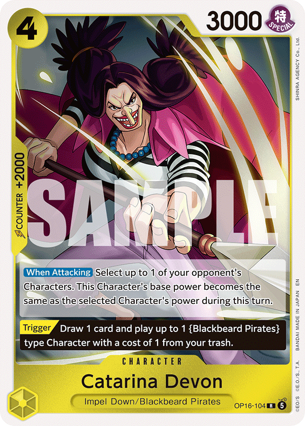Catarina Devon One Piece card