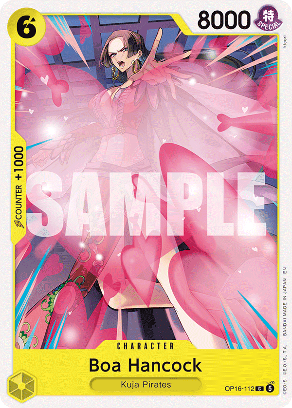Boa Hancock One Piece card