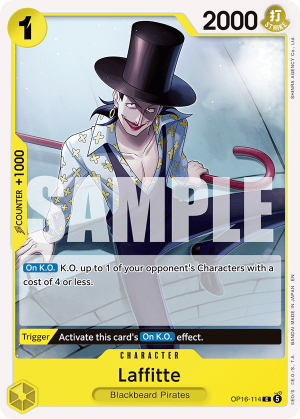 Laffitte One Piece card