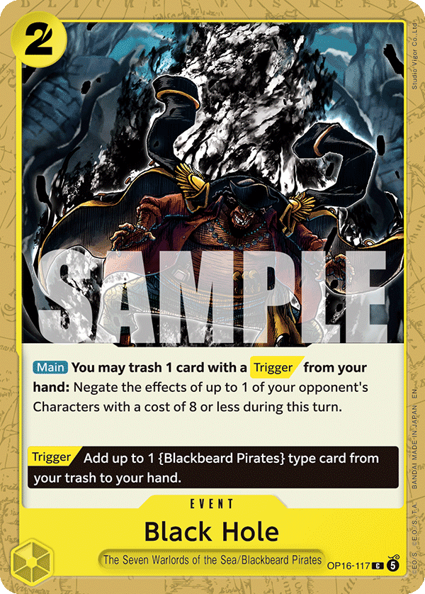 Black Hole One Piece card